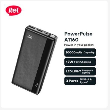 Itel Power bank 20,000mAh