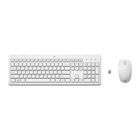 HP 230 Wireless Mouse and Keyboard Combo (white) Up to 16 Months Battery Life