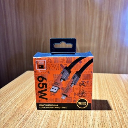 3 in 1 Charging Cable (65W)