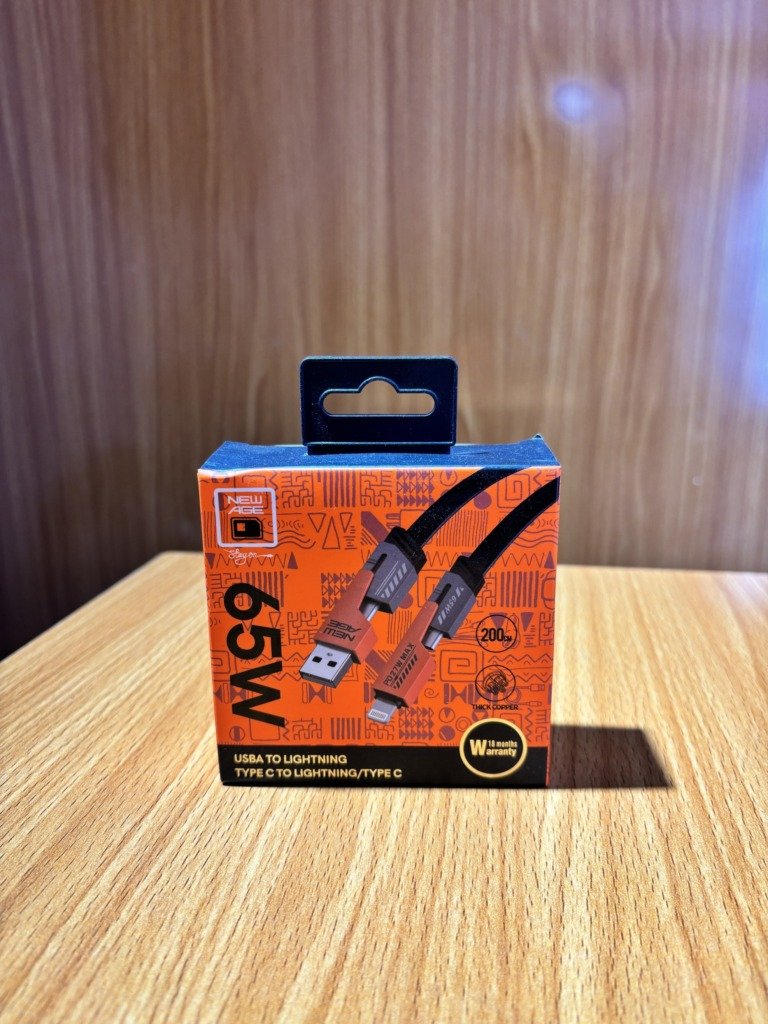 3 in 1 Charging Cable (65W)