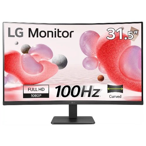 LG 32MR50C-B 32" Full HD VA Curved 100Hz HDMI Monitor